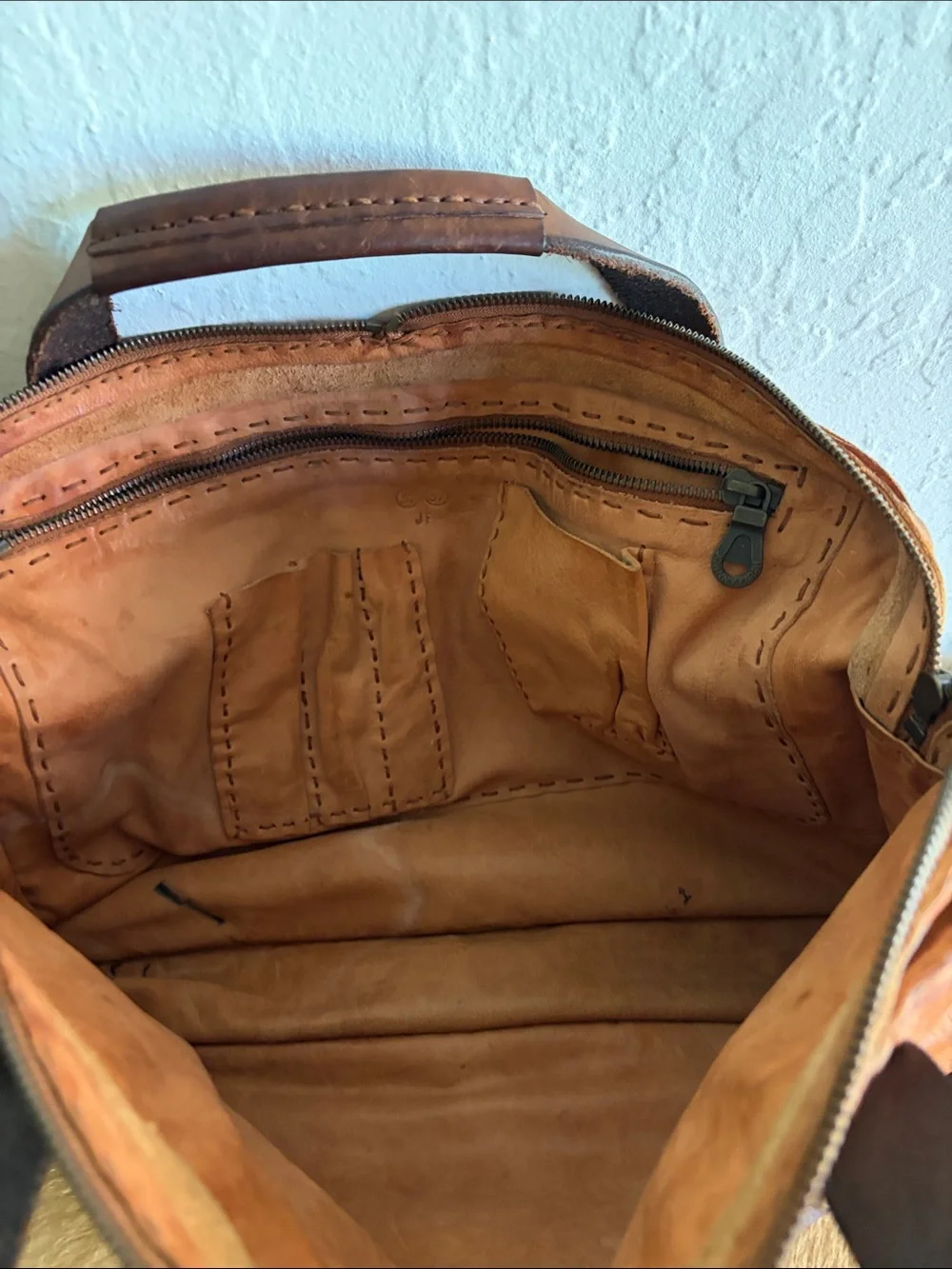 Vintage Rugged Hand-Finished Office / Messenger /Travel Gear. Jonny Farah